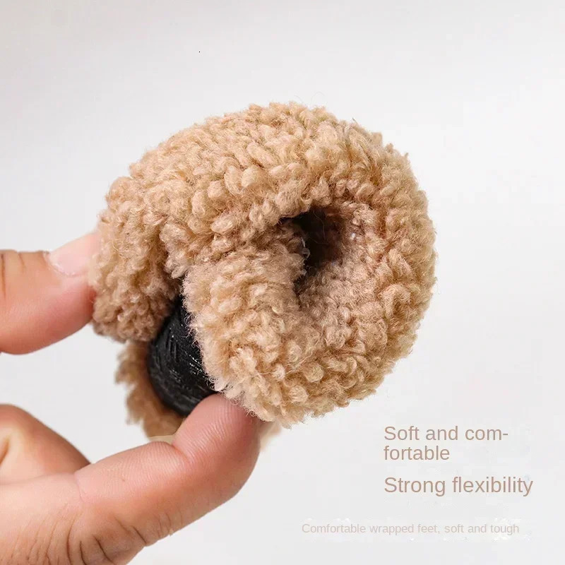 Winter Warm Baby Slippers Toddler Plush Floor Sock Shoes Boys Girl Children Soft Anti-slip Walking Shoes Indoor Home Kids Shoes 250106