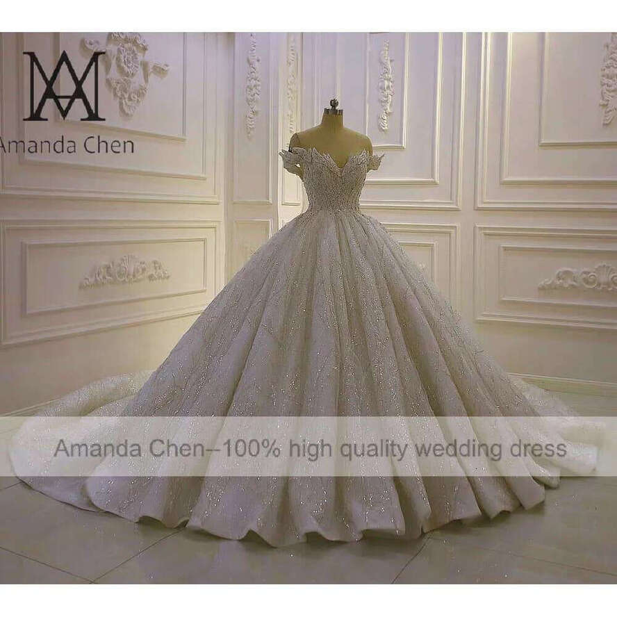 Off The Shoulder New Style Wedding Dress