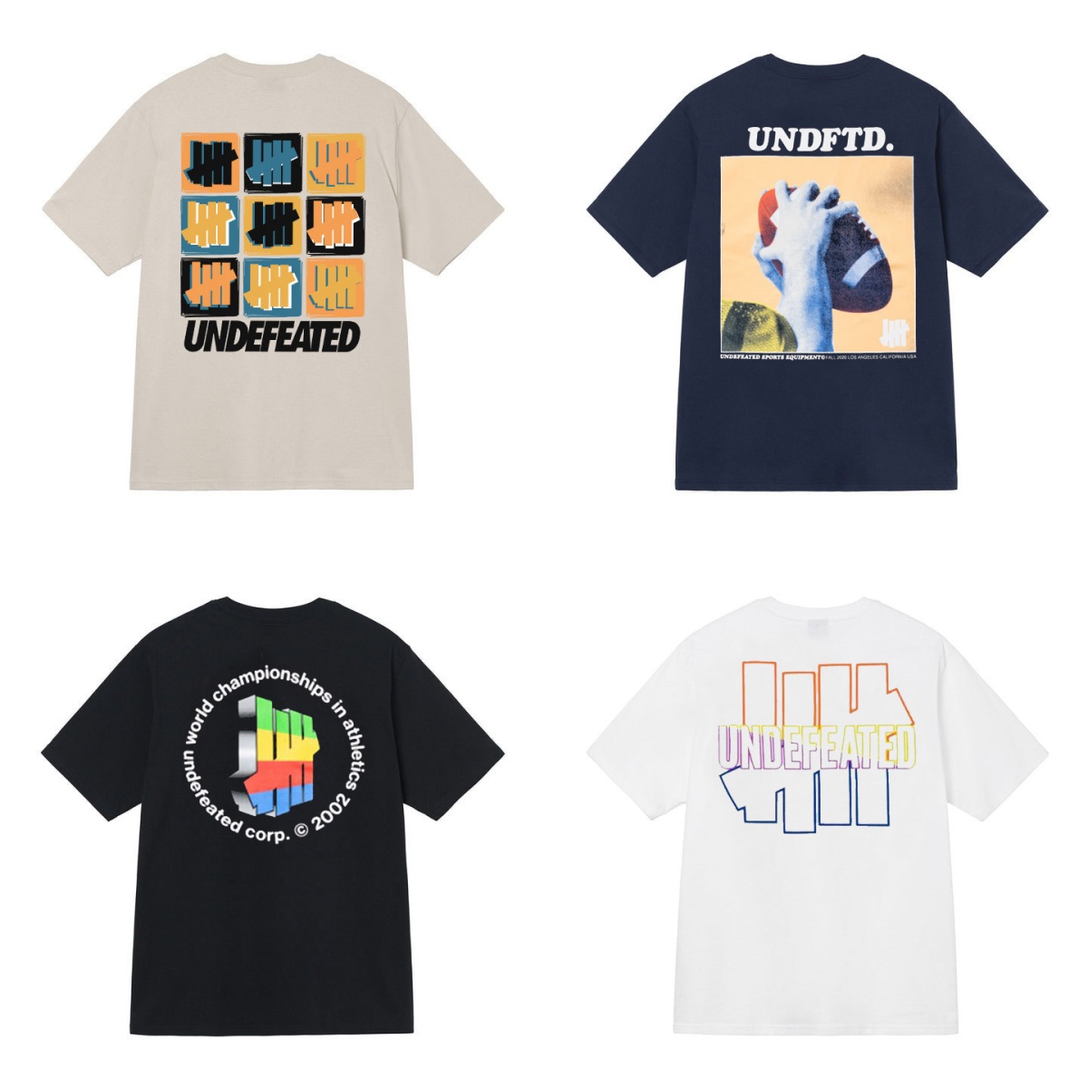 UNDEFEATED five bars Mens Tees Women T Shirts Designer 2025 sell well T-shirts Cottons Tops Man Casual Shirt S Tshirts Clothing Street Shorts Sleeve Clothes Cotton ac