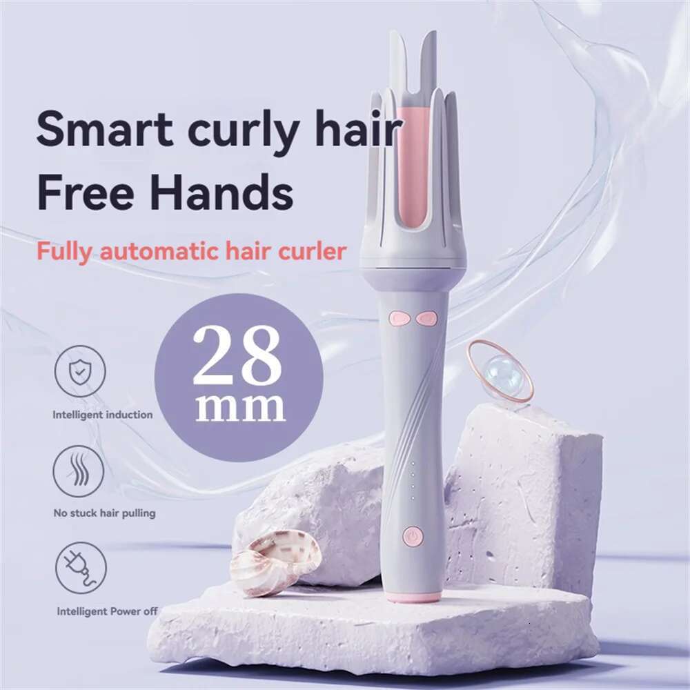 Automatic 28mm Auto Hair Ceramic Rotating Air Curler Professional Curg Iron tool