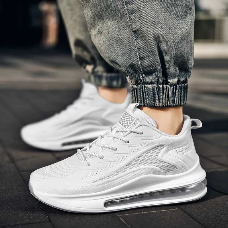 Large Size Air Cushion Running Shoes Men Summer Mesh Leisure Sneakers Men Versatile Outdoor Sports Walking Shoes M Footwear Z250411