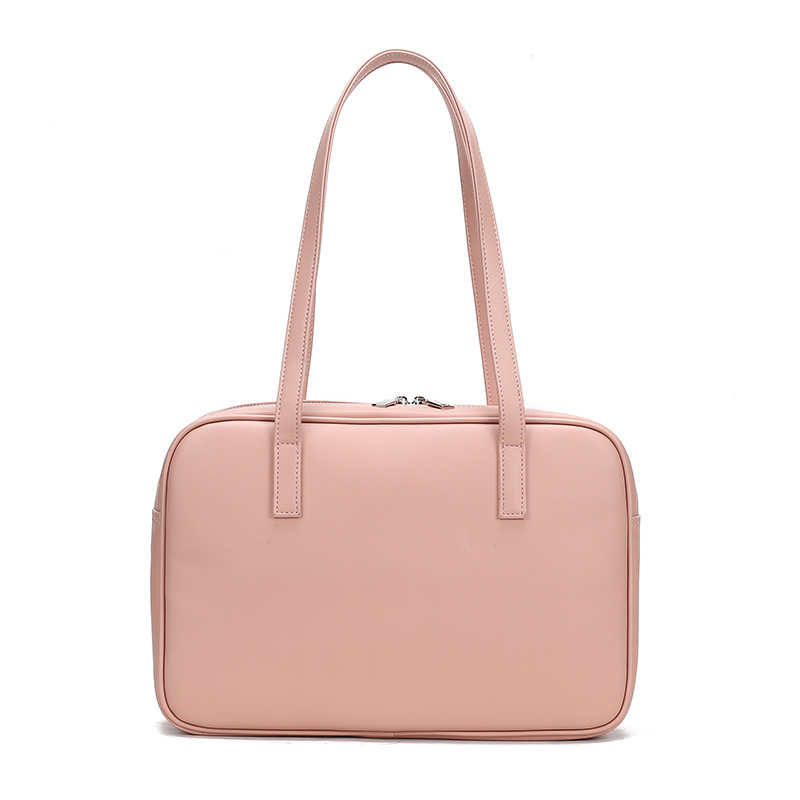 2025 new Fashion designer Jk Womens Shoulder Pu Leather Japanese Style Kawaii Large Capacity Tote Bag Aesthetic Casual Vintage Handbag