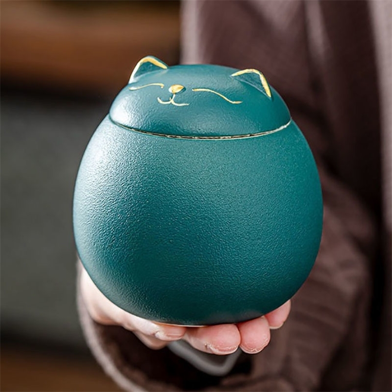 Animal Funeral Urn for Pets Ceramics Ashes Cremation Keepsake Dog Urn for AshesCat UrnFunerary Memorial Urn for Dogs Burial 250106