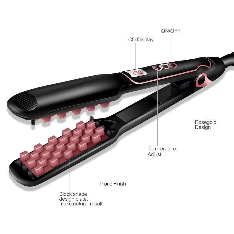New Corn Curly Styg Wave Curg Iron Crimping Irons Crimper Tools Volumizing Hair Curler Corrugation