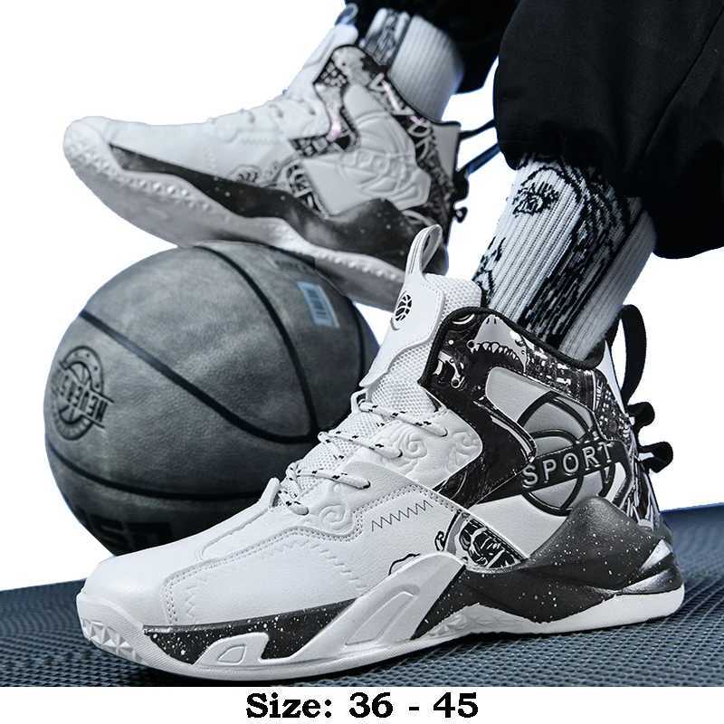 High quality casual sport shoe for men new 2025 size 36 37 45 cfortable outdoor running basketball Sneakers shoe white black Z250411