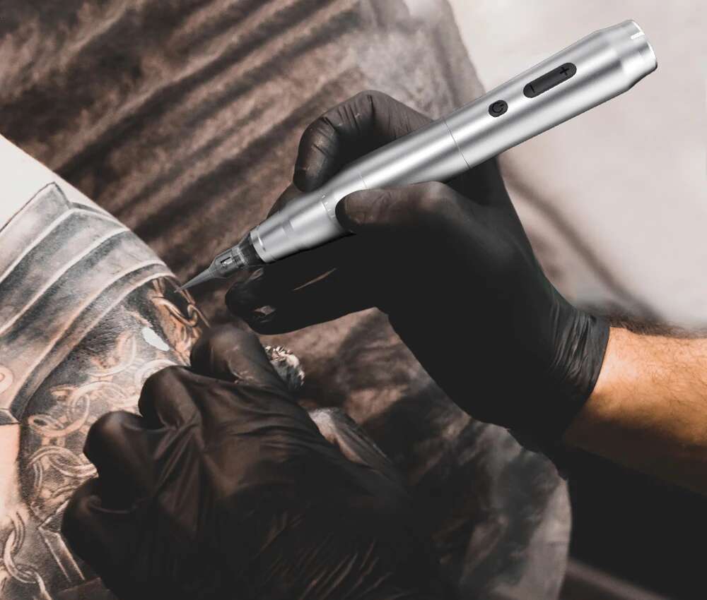 New Wireless hine Rotary Tattoo Pen Original German Motor Power Battery 1200mAh Fast Charge Stroke 3.5mm