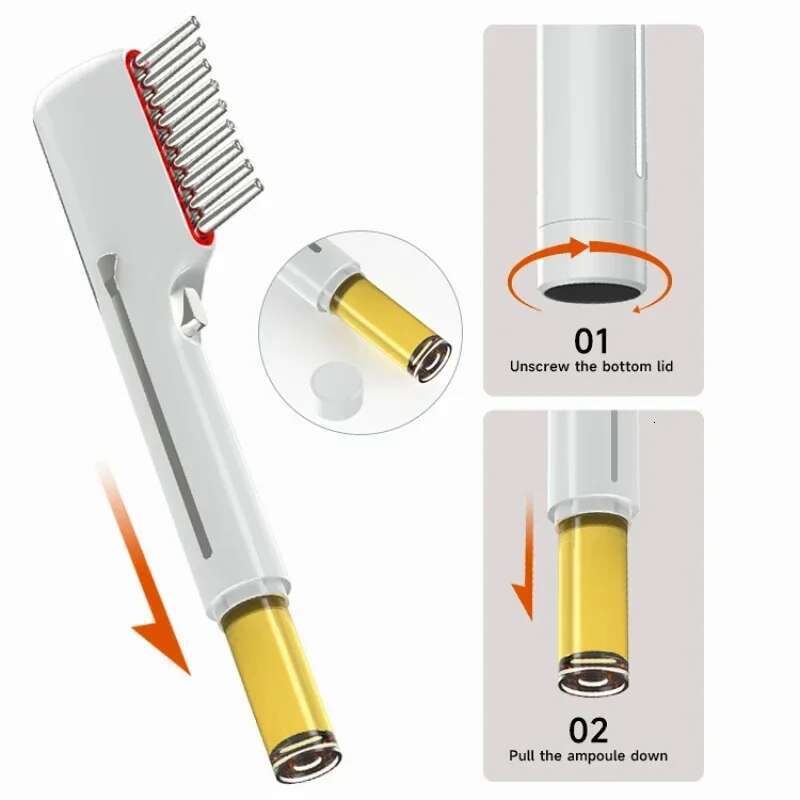 EMS Vibratory Massage Treatment Comb Scalp Massager for Hair Growth