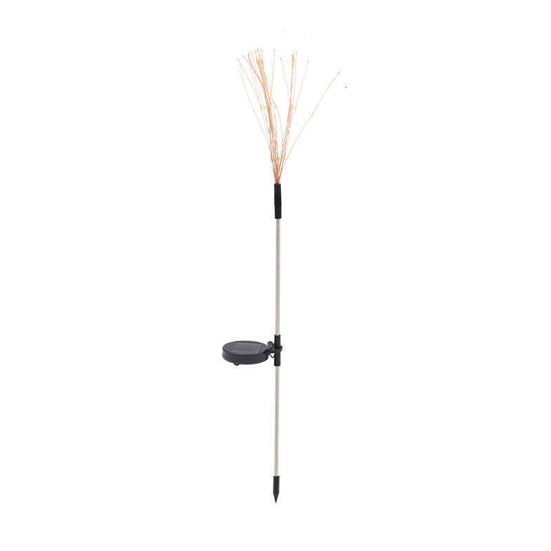 LED solar ground mounted fireworks copper wire explosion indoor and outdoor decorative colored lights, string hanging lights