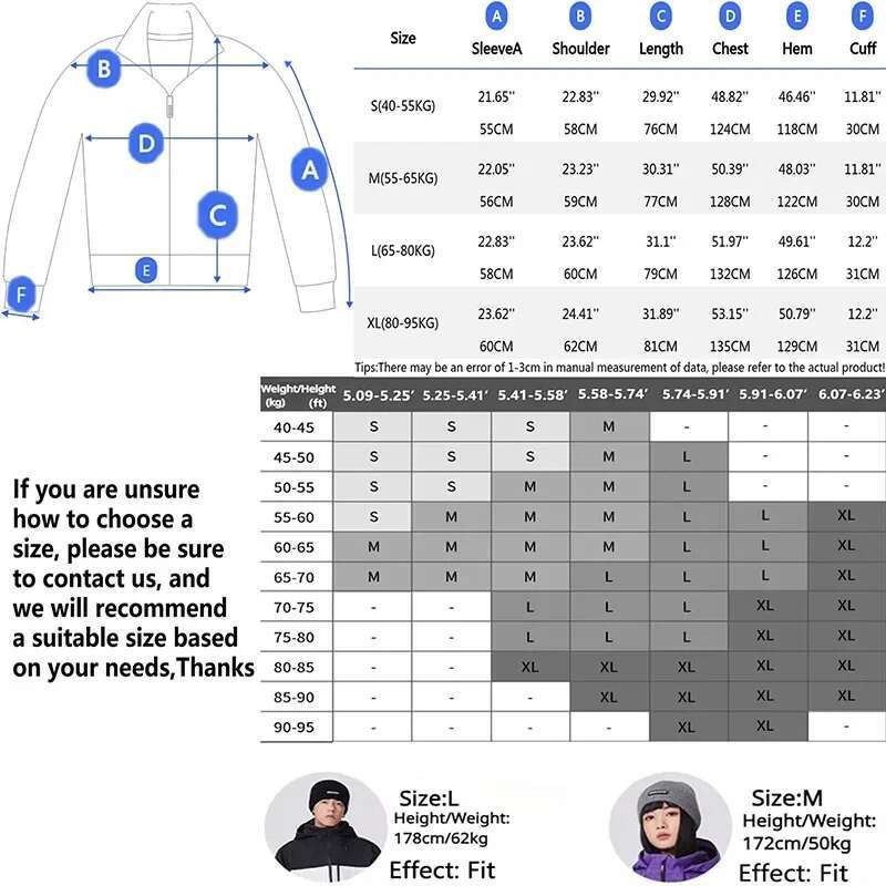 2025 Snowboard Jackets Outdoor Winter Ski Waterproof Pro Windproof Sport Skiing Hoodies Woman Man Thermal Snow Tracksuit