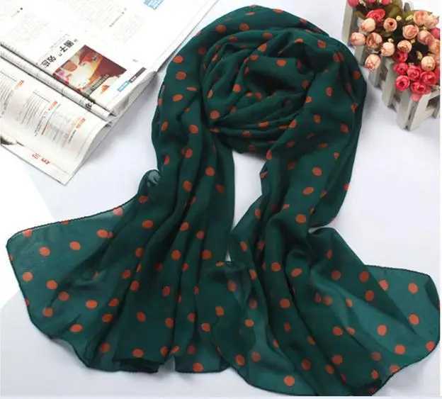 150 * 45cm New Womens Chiffon Silk Scarf Fashion Spring Square Polyester Scarf Printed Flower shawl Summer shawl and headscarf W250107