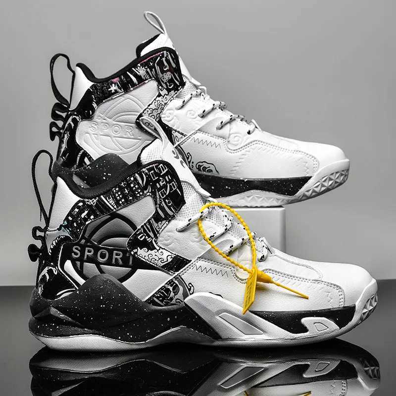High quality casual sport shoe for men new 2025 size 36 37 45 cfortable outdoor running basketball Sneakers shoe white black Z250411