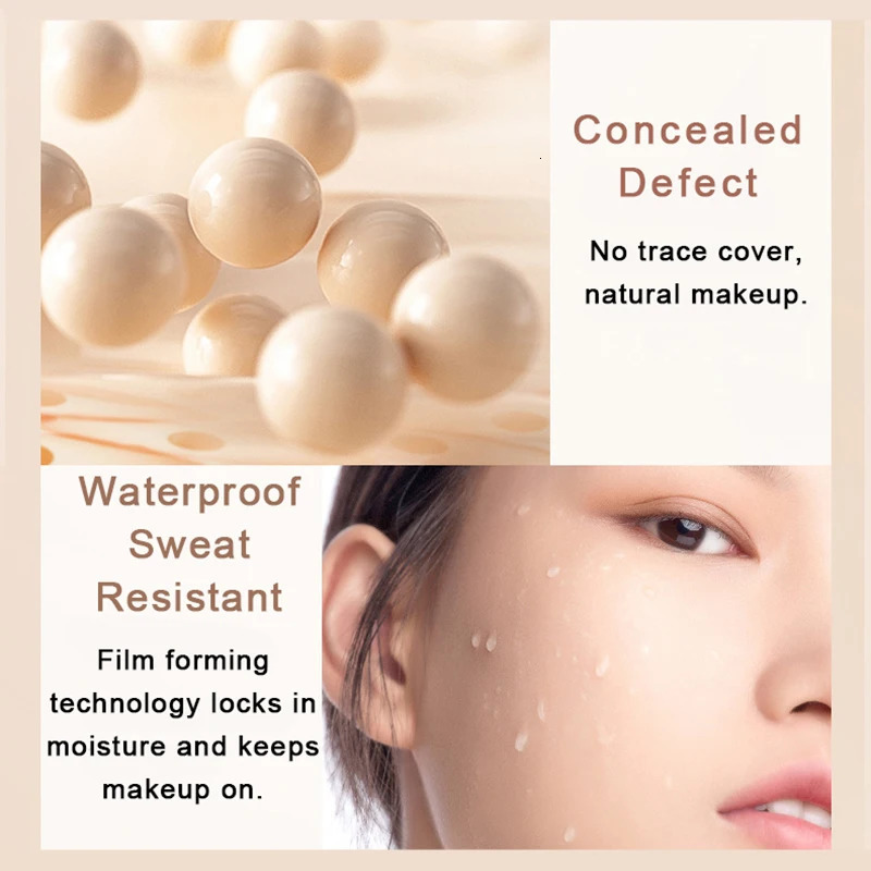 Frivolous Liquid Foundation Full Coverage Wodo Makeup Base Oil Control Lasting Waterproof Concealer BB Cream Cosmetic 241230