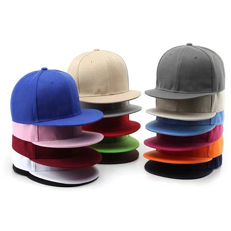 Unisex Hip Hop Sport Fitted Baseball Caps Blank Hats For Men Women Solid Color Baseball Cap Gorras 241218