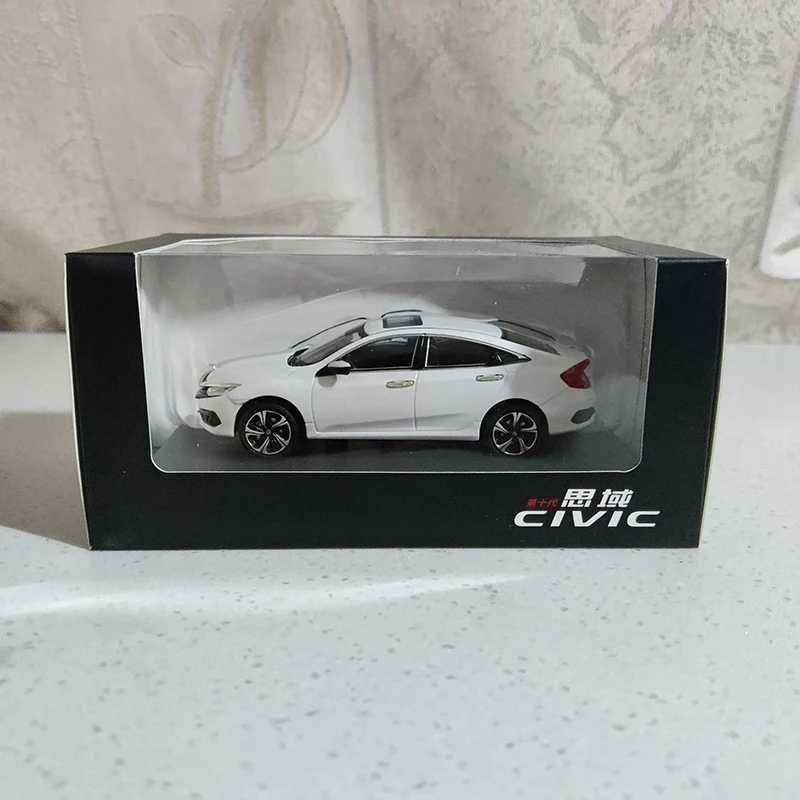 Diecast 1 43 Scale Civic Simulation Car Model Toy Alloy Vehicle Collectible Gift Souvenir Boys Toys W250106