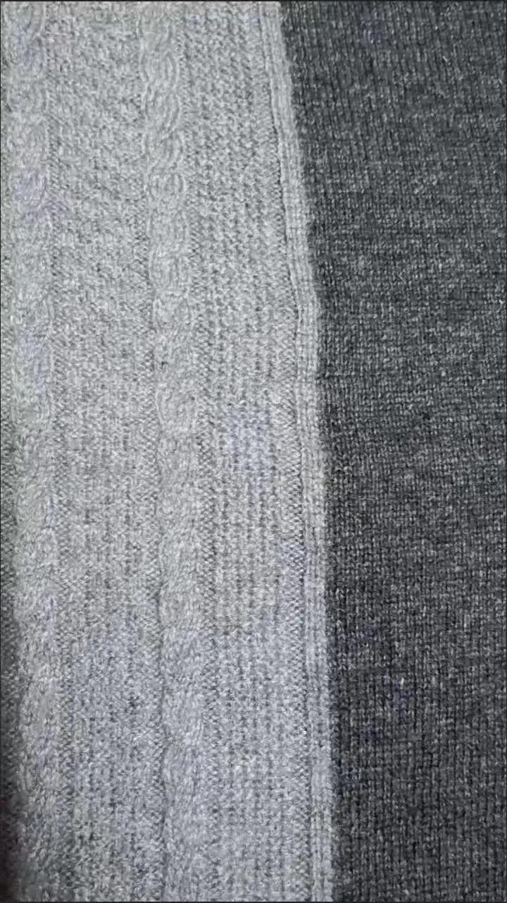 180*80cm Winter 100% Cashmere Scarf Women Outdoor Ski Warm Soft Bandana Womens Scarves Fashion Stitching Knitted Shawl 250106