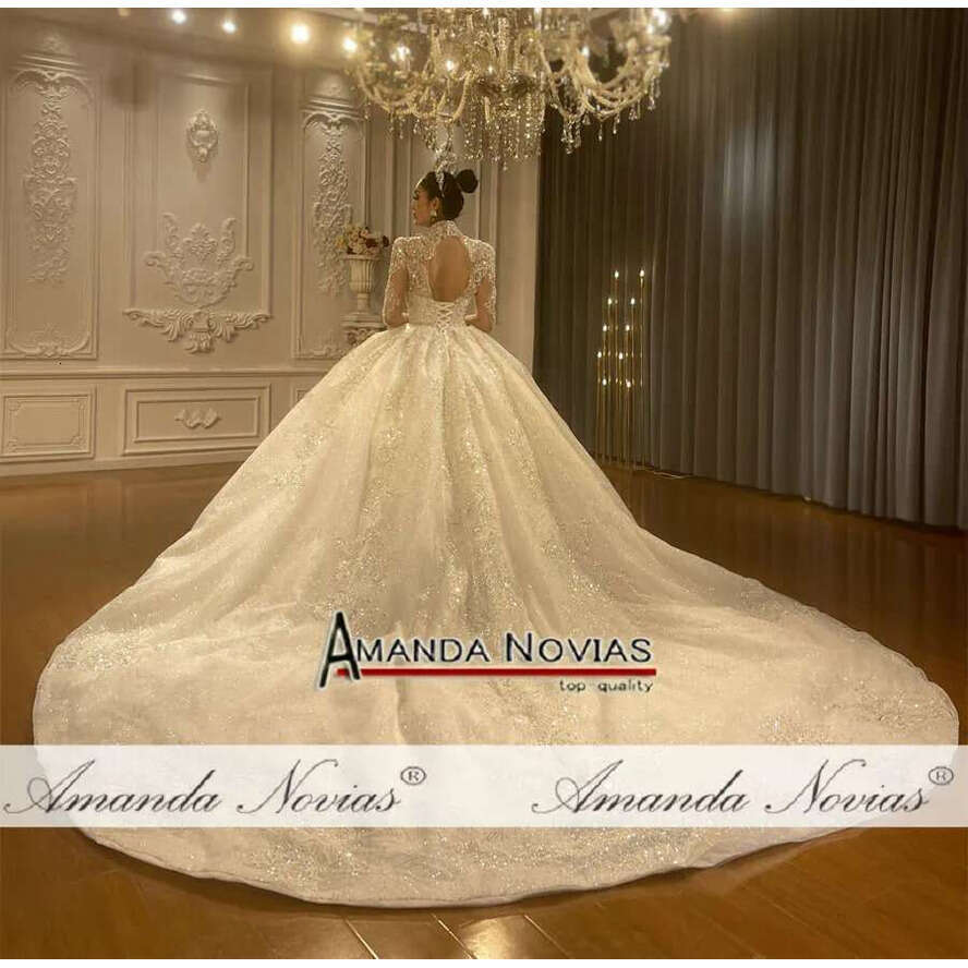 Princess Wedding Dress With Beading Lace Ball Gown Style