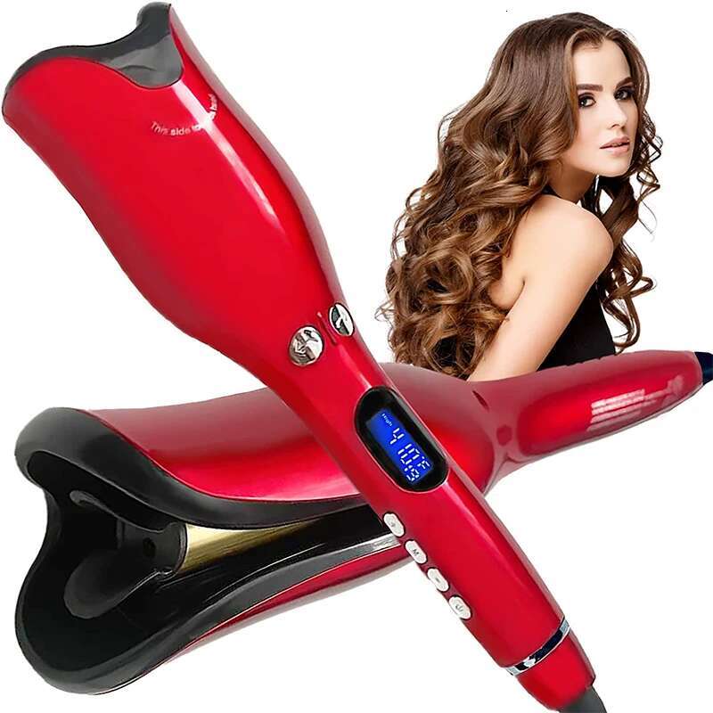 Popular Curler Portable Ceramic Coating Automatic Hair Curg Iron Salon Professional Styg Tool
