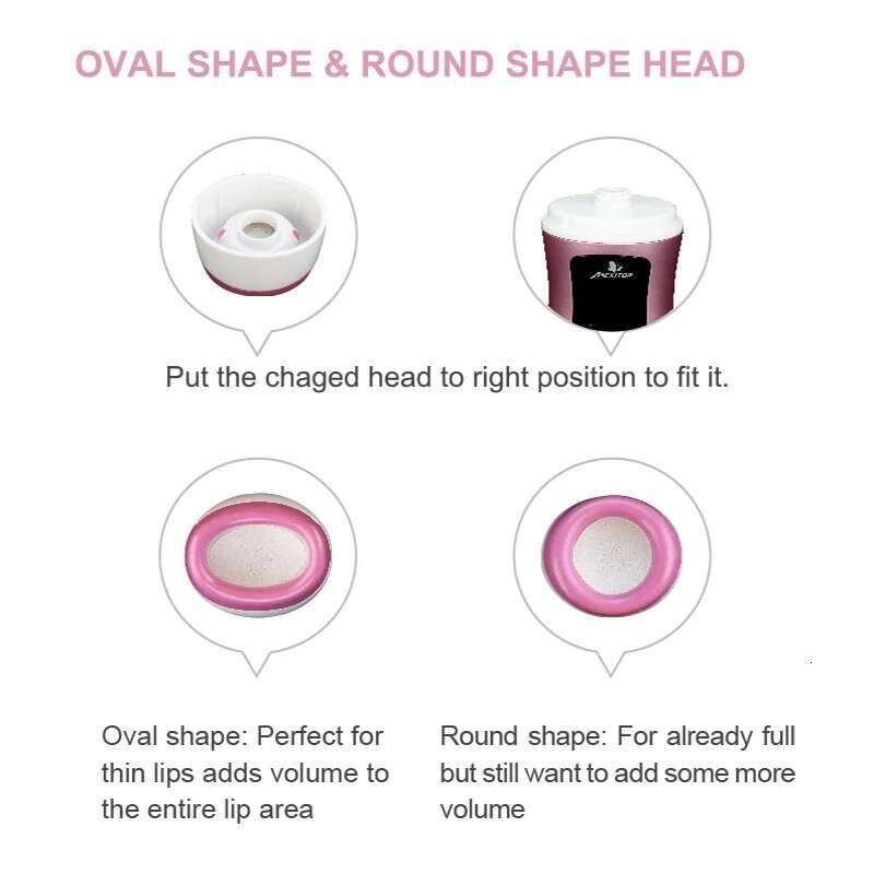 Portable Electric Plumping Enhancer Silicone Lip Plumper Device Sexy Bigger Fuller Lips Enlarger Beauty Care Tool For Women
