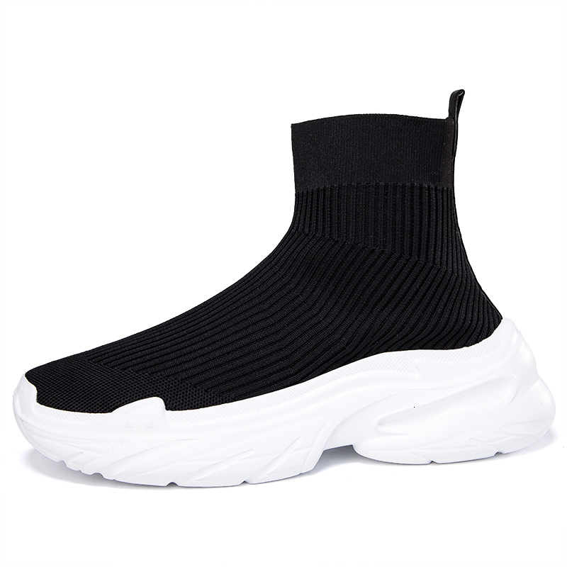 Ddmybear Men S Hig Tops Flying Weaving Shoes Popular Comfortable Mens Casual Light Outdoor Athletic Sneaker For Trendy Sock Shoe Chinese Brand Shoes