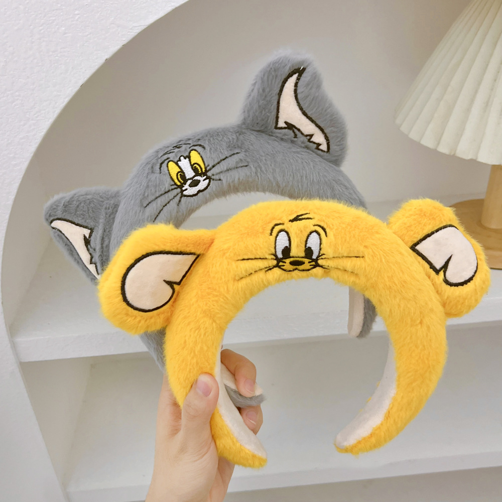 Kawaii-Inspired Hair Ties for Teenage Girls Novelty Anime Character Headbands for Daily Use