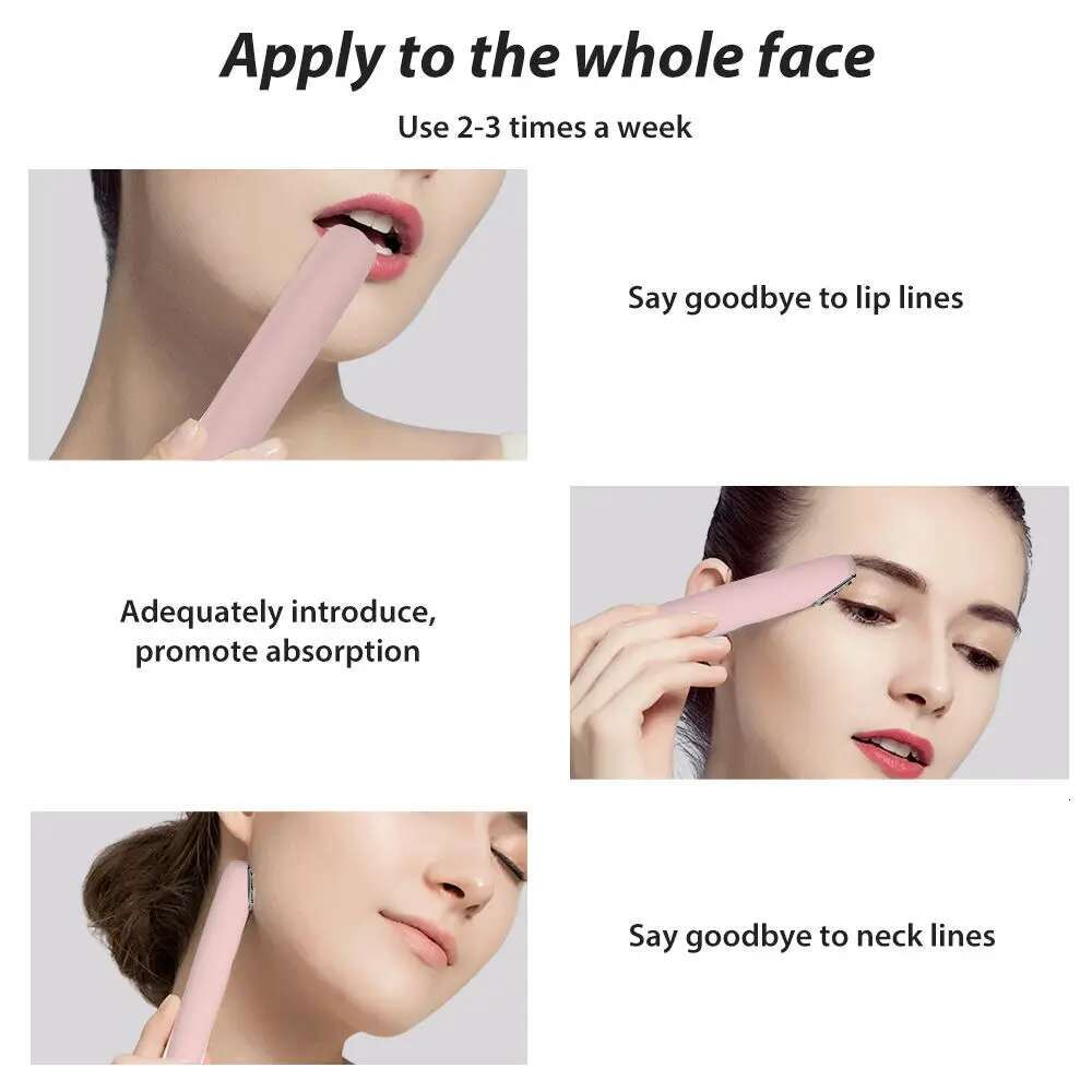 Multifunctional Ultrasonic Introduction Instrument Lip Beauty Pen Eye Massage