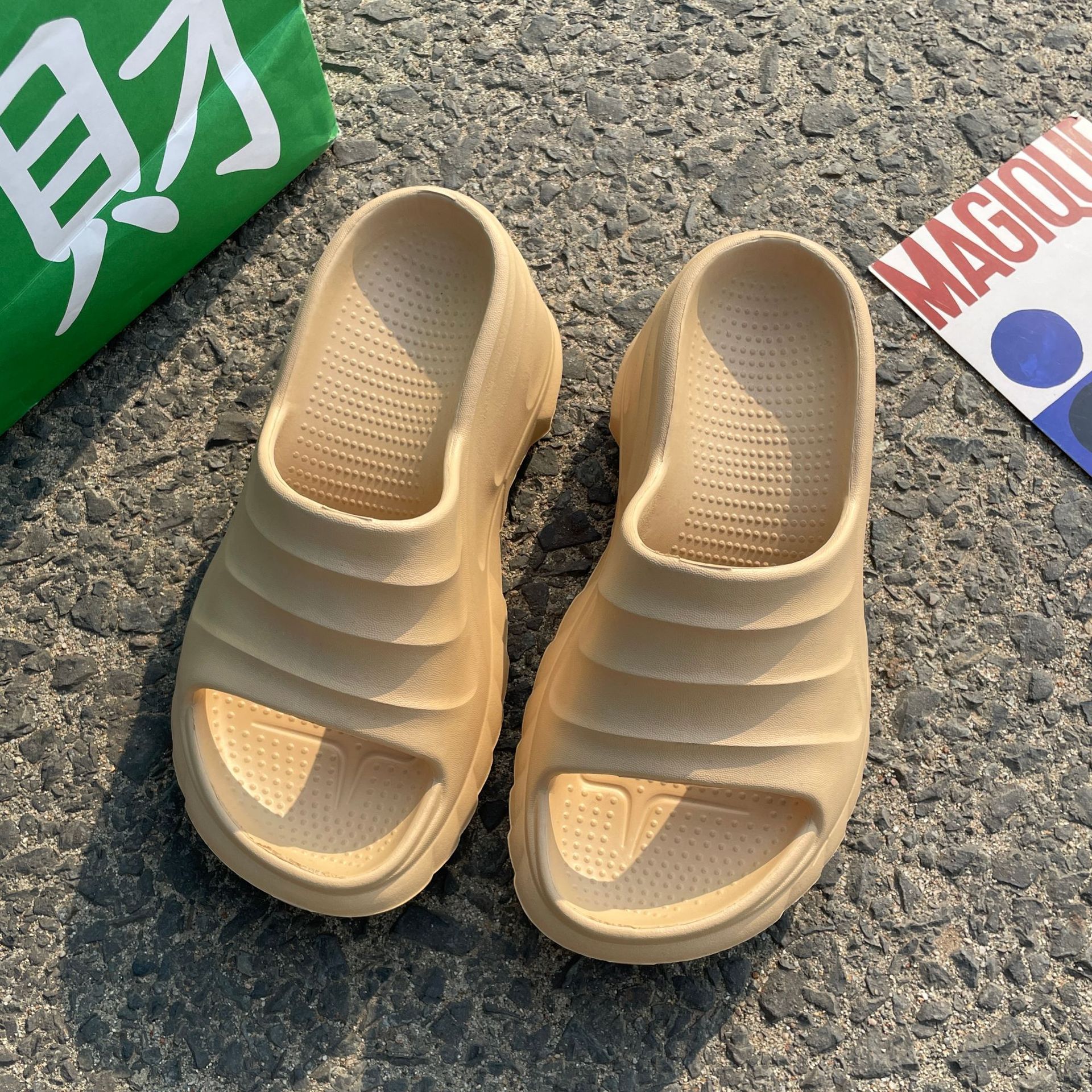 Free Shipping new slides designer Slippers for womans sandals black white Platform slipper outdoor Indoor shoes women 0d26 e5d