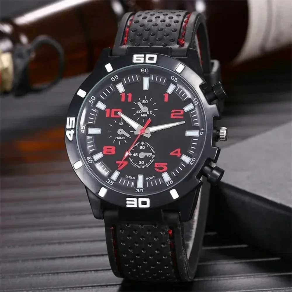 Brand Quartz Men Watches Reloj Hombre Luxury Male Clock Sport Mens Watch Fashion Silicone Strap Student Wristwatches GiftX250107