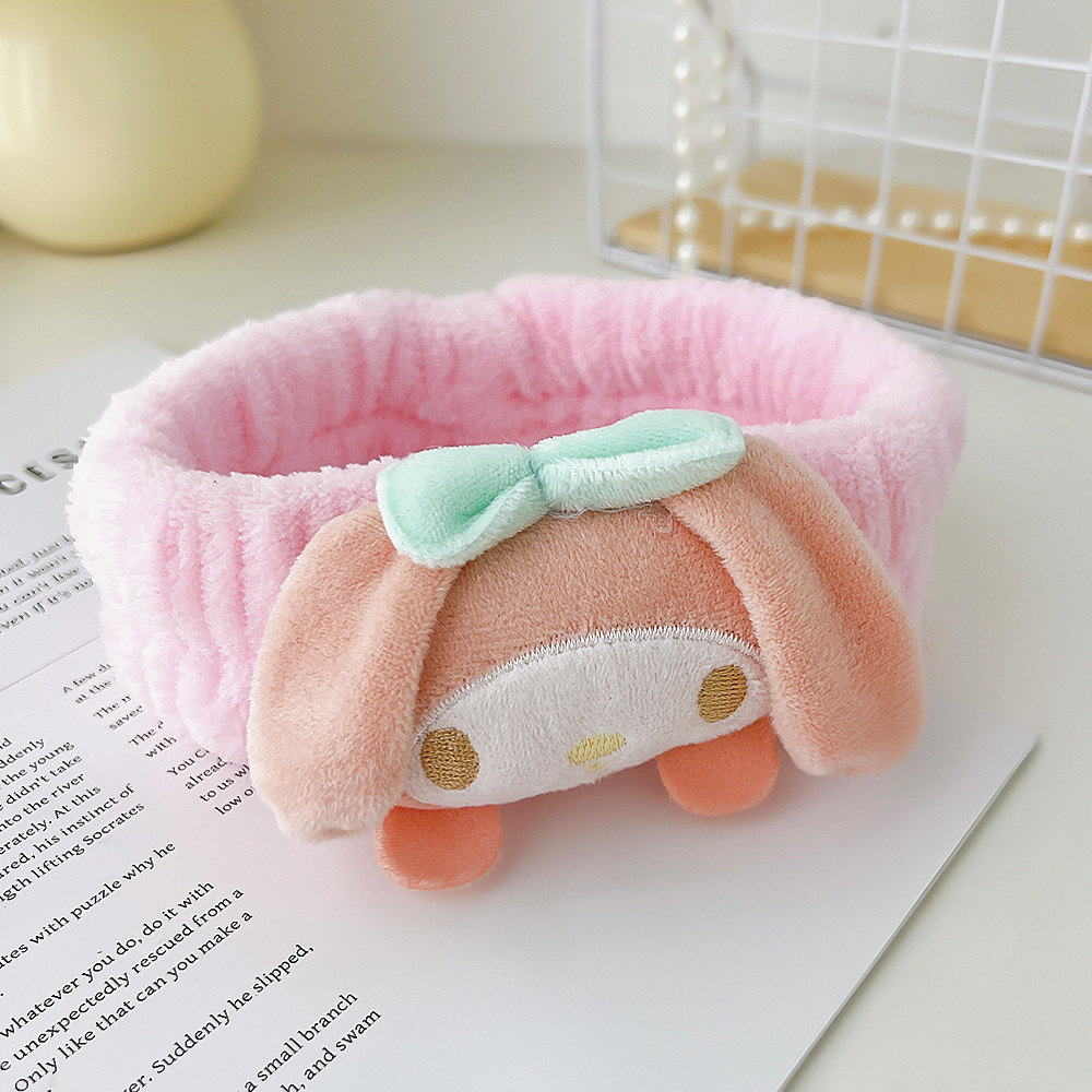 Adorable Plush Headband Featuring Cartoon Animals - Perfect for Autumn and Winter