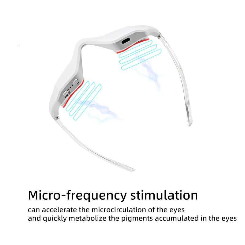 3D Foreverlily Relieves Eyes Massage Eye Fatigue Relief Under-Eye Glasses Massager USB