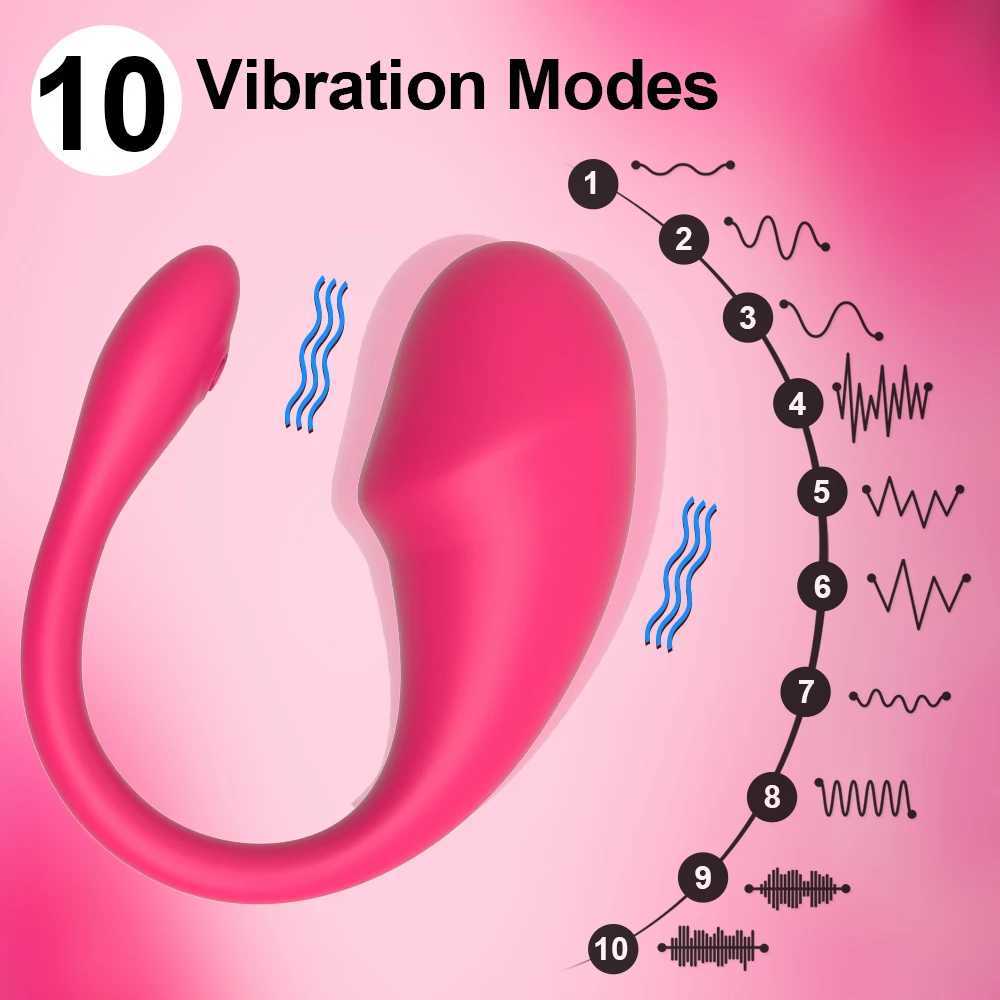 Wireless Vibrator Egg female Sex toy for Women Bluetooths Remote Control Wear Vibrating Panties Toys for Couple adults 18XJ250107