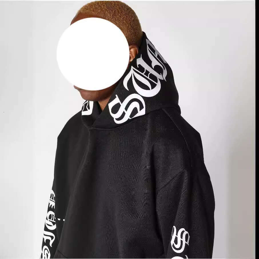 Fashion New Street Trendy Loose Letter Printed Hoodie