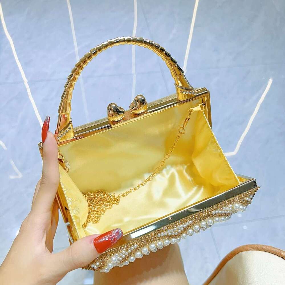 New Foreign Trade Celebrity Handbag Dress Cheongsam Dia Studded Banquet Bag Fashion Crossbody Bags
