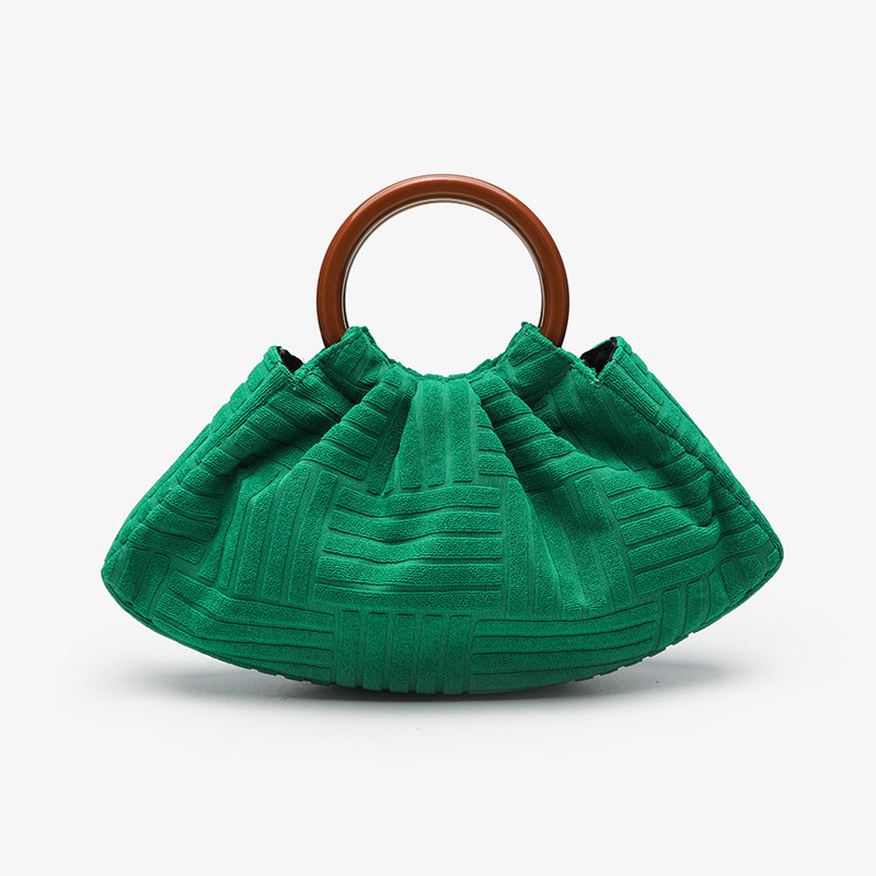 Sophisticated Chic Lady's Croc-Patterned Pleated Clutch Perfect for Evening Occasions