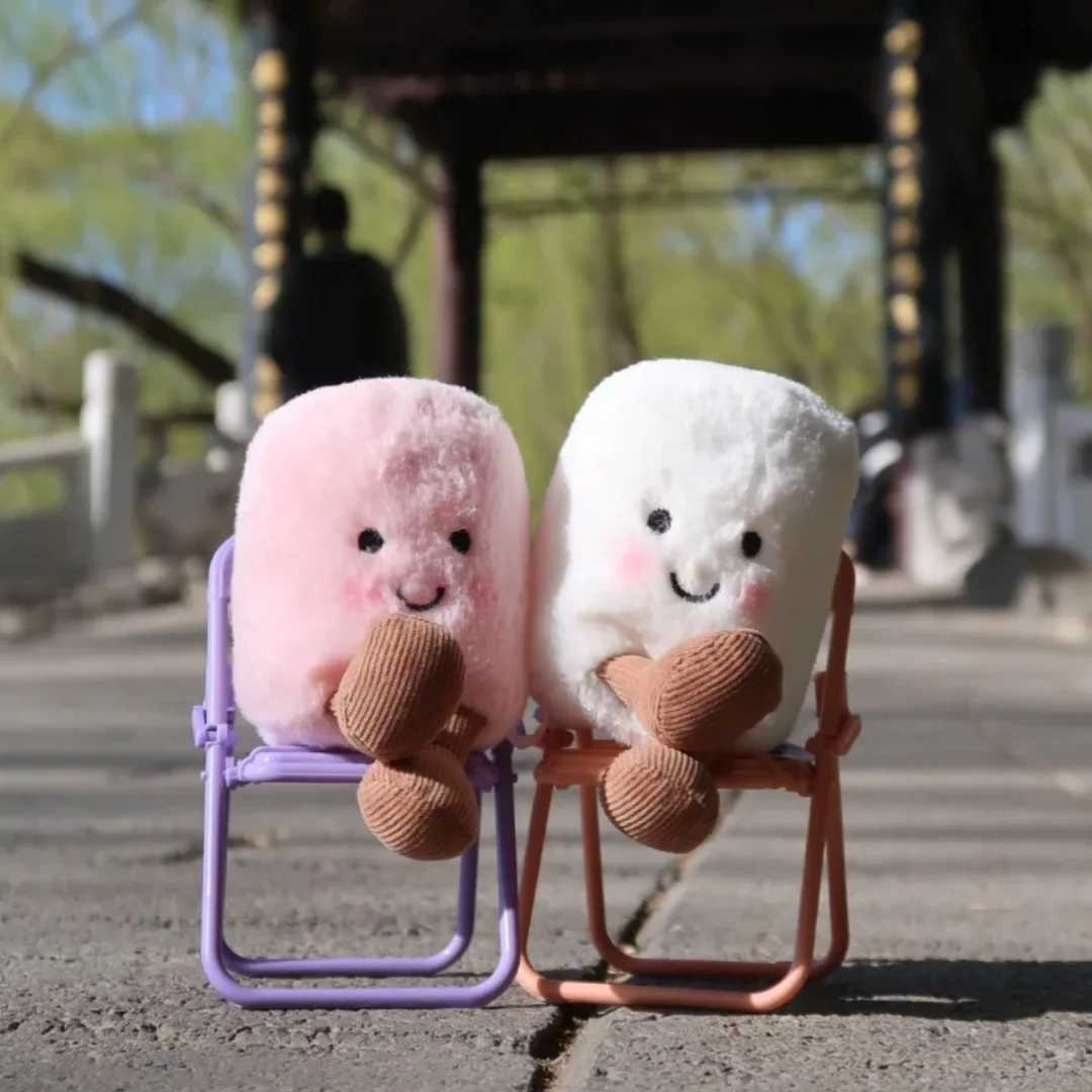 New Jelly Cat Fun Cotton Candy Keychain Cotton Candy 2 tons Cute Soft 2 tons Keychain Bag Pendant Accessories Doll Pendant W250107
