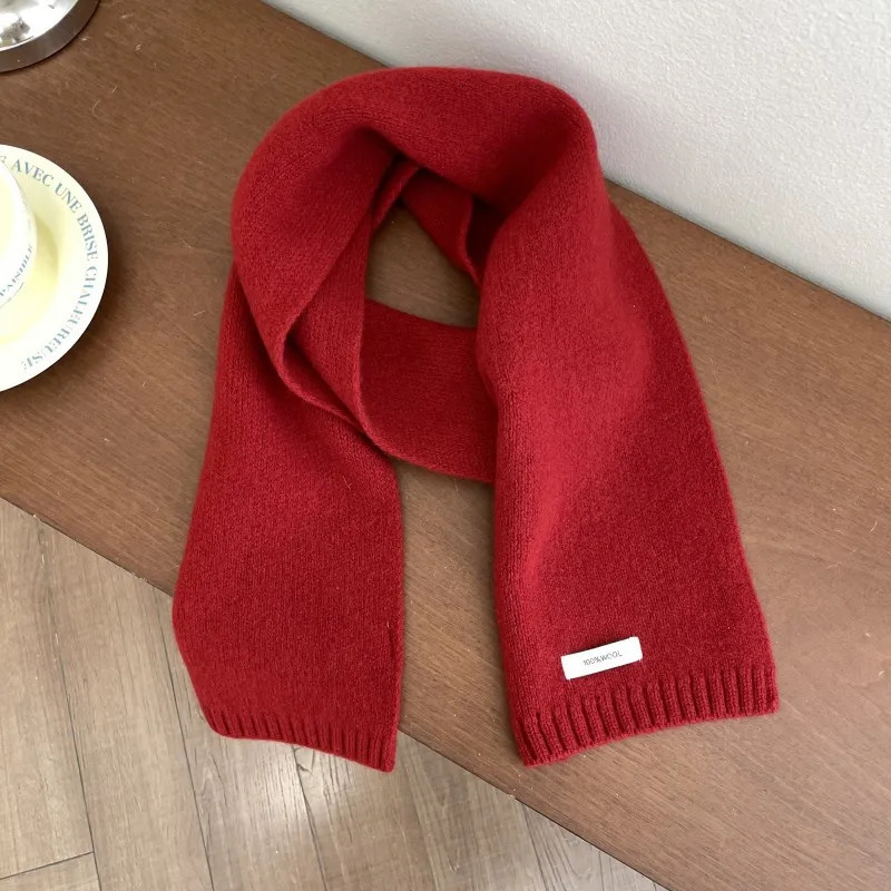 Christmas Scarf Winter Women Warm Long Scarves Shawl Female 1PC Scarf 250106