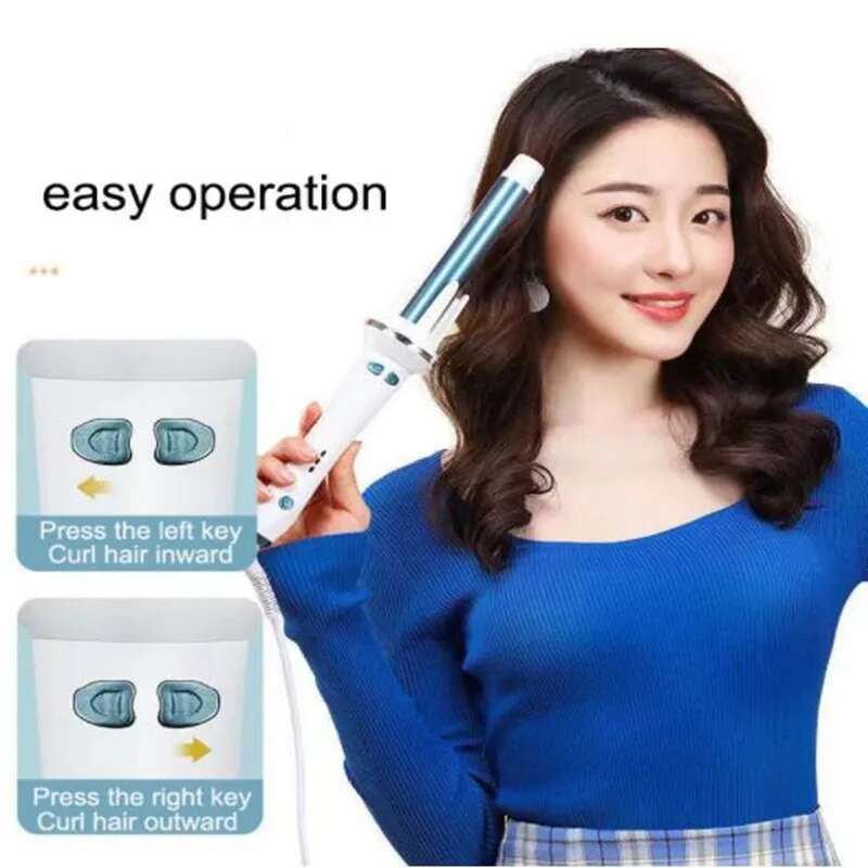 Automatic Hair Curler 360 Degree Rotating Professional Ceramic Care Roller Negative Ion Perm Curg Iron