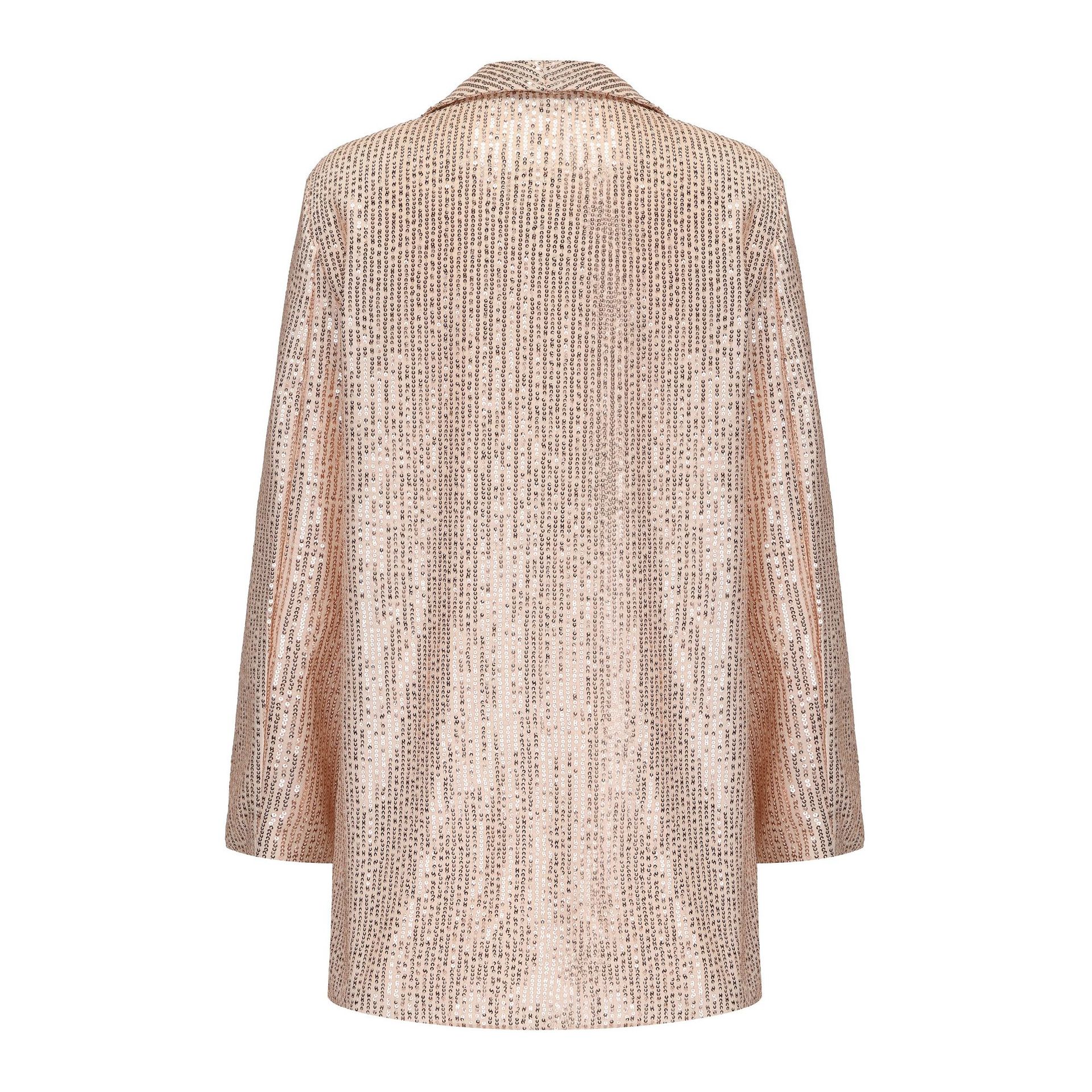 X11275 New Fashion Leisure Sequin Suit Jacket