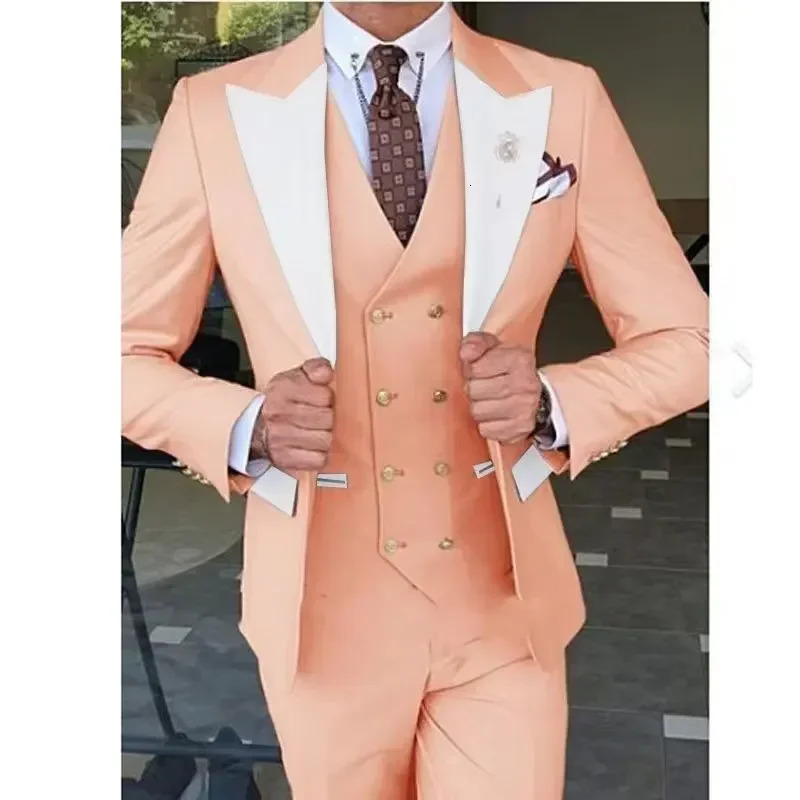 Arrival Mens Formal Suit with Plus Size Options for Wedding Parties Trajes Elegante Para Hombres De Hombre 250107