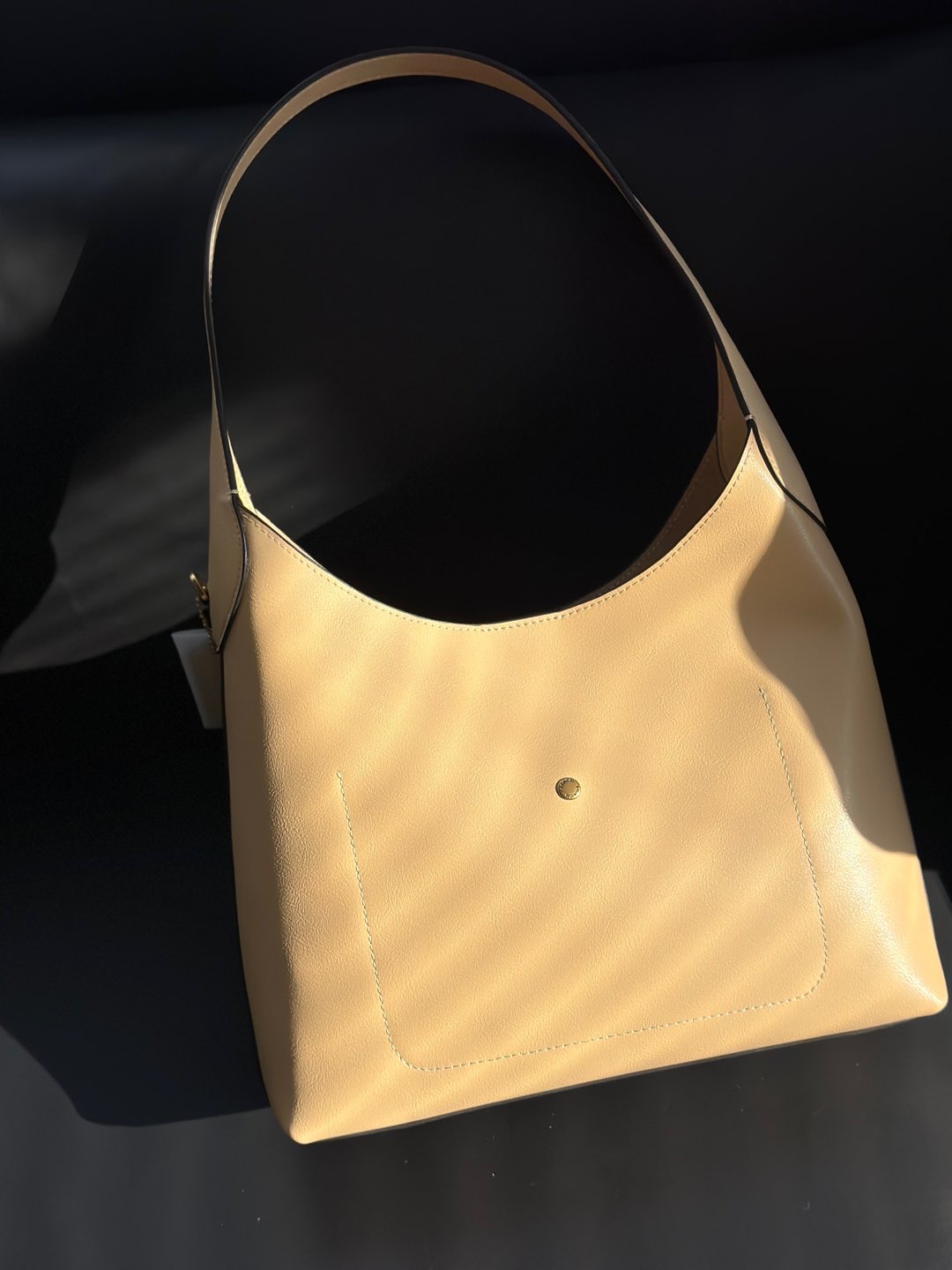 Niche Fashionable Versatile Tote Bag Designer Shoulder Bags Luxe Calfskin Handbag Designer bag Cowhide Wide Strap Leather Triangle Cross Body Handbags