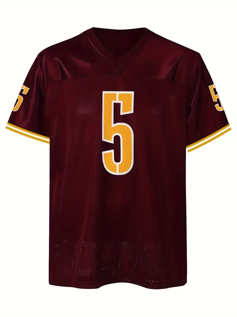 5 Daniels Football Jersey McLaurin Luvu Allen Sainristil Brown Custom Football Jerseys Mens Womens Youth