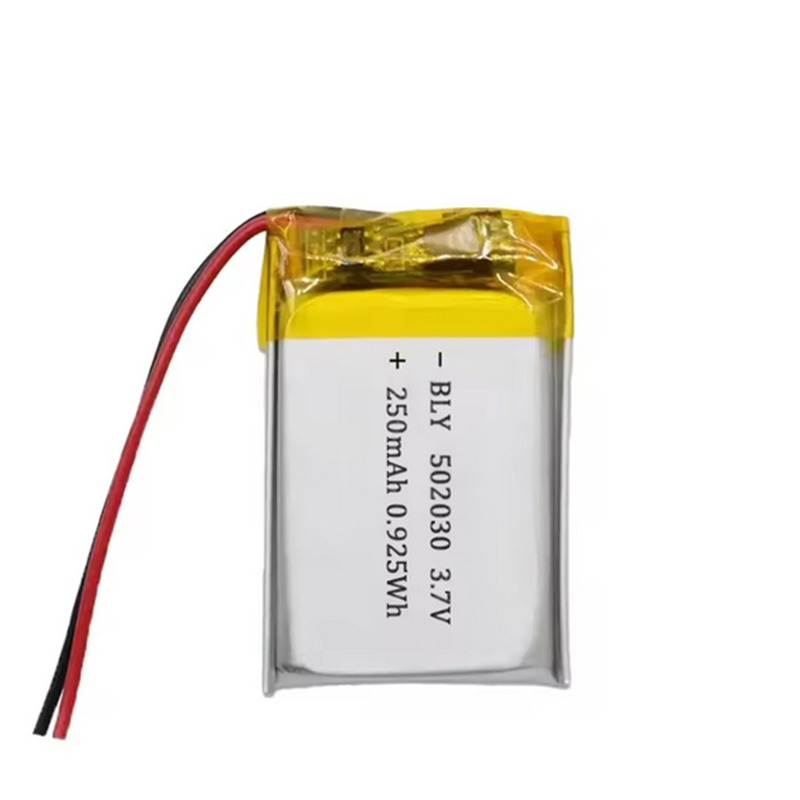 High Qulity 3.7V 250mAh 502030 Rechargeable Polymer Batteries Lipo For Toy Power Bank GPS Laptop Headset Watch