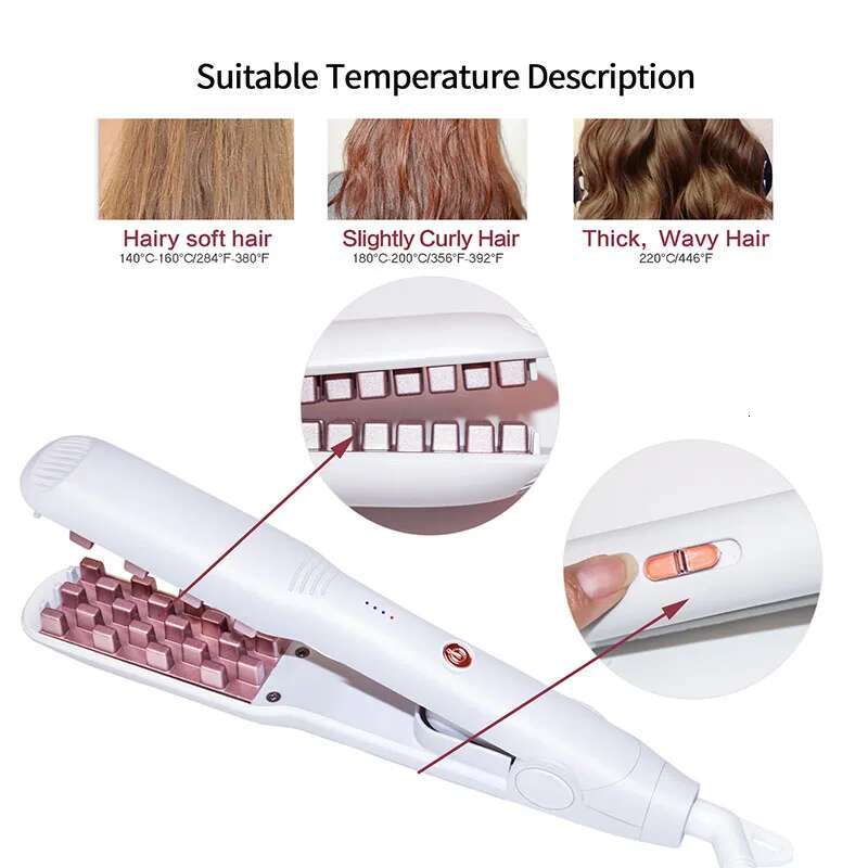 unisex electric Corn ceramic iron for curly brush Hair Styg Appliances curg hair