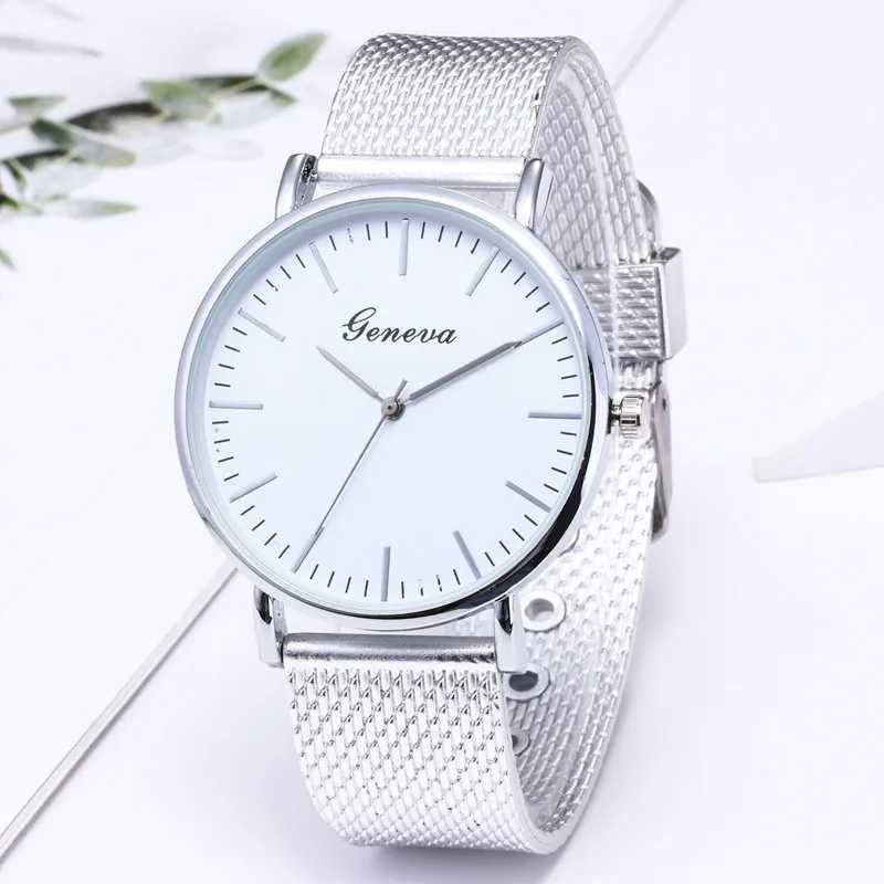 Mens Watches Fashion Casual High Quality Environmental Watchband Thin Simple Quartz Watch Student Womens Clothing Clock RetroX250107