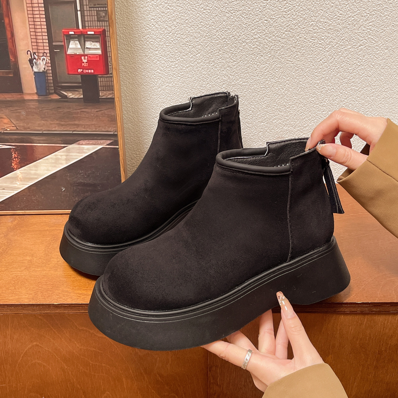 designer boots women womens bootes black brown grey keep warm winter outdoor casual shoes trainers sneakers