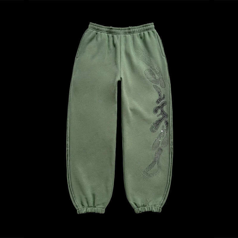 Loose cartoon trendy brand, guard print, hot diamond, high street hooded cardigan with zipper