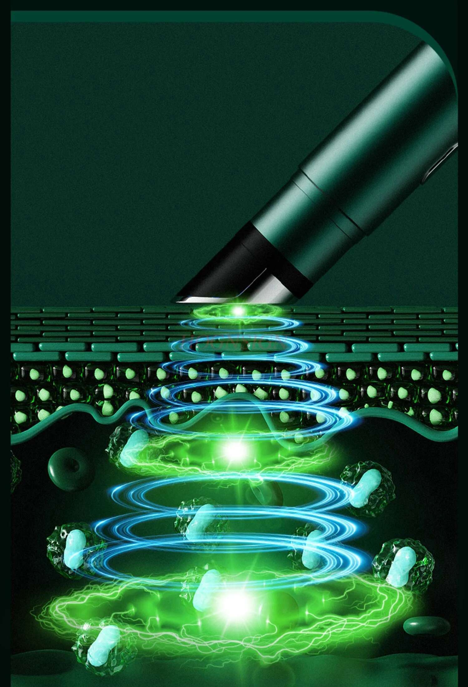 Beauty Instrument Ice Hot Apply Bag Fine e Eye Cream Introduction Massage Stick