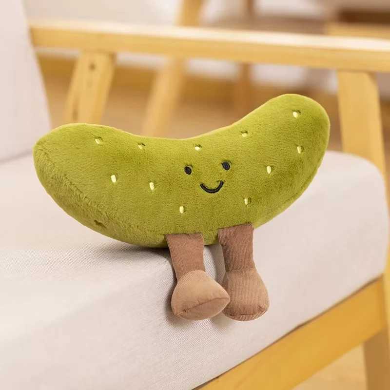 Jelly Cat Potato Pickled Cucumber Pillow Simulation Potato Doll Plush Toy Cute Southern Small Decoration Cute Gift W250107