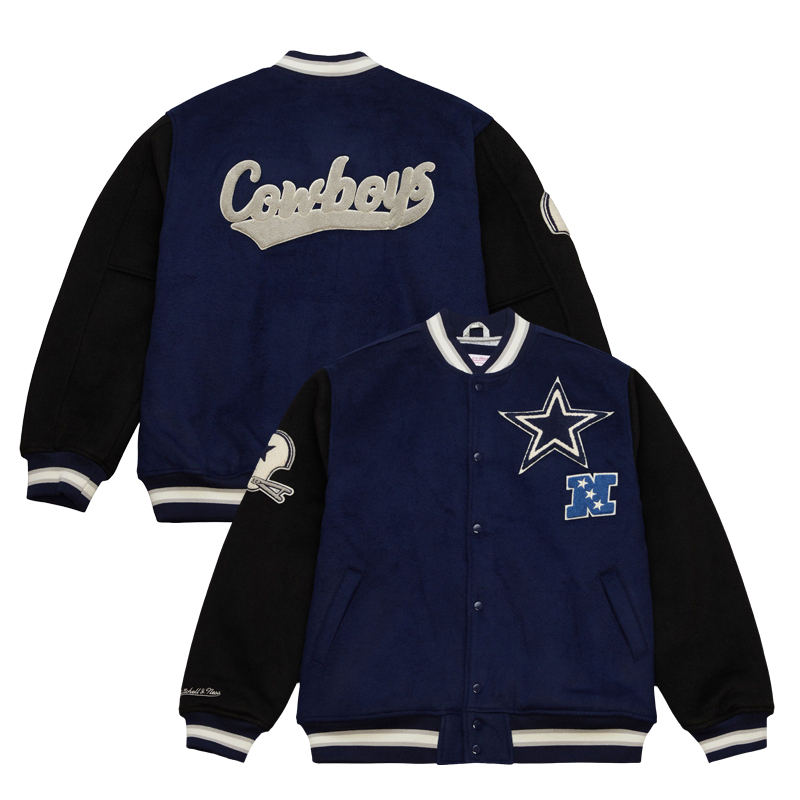 Collegejacket Wool Stitched Football Jacket 11 Micah Parsons 4 Dak Prescott 7 Trevon Diggs Jackets