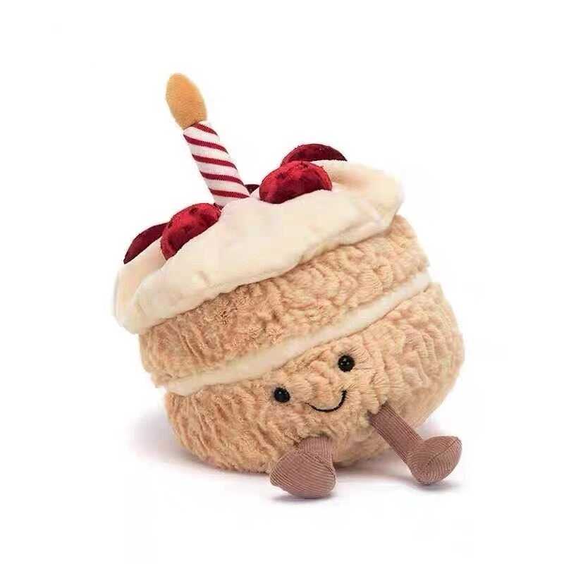 Plush toys birthday cake toys fun Strberry rainbow dolls baby doll gifts cute decorations Dollsdolls rainbow wedding gifts W250107