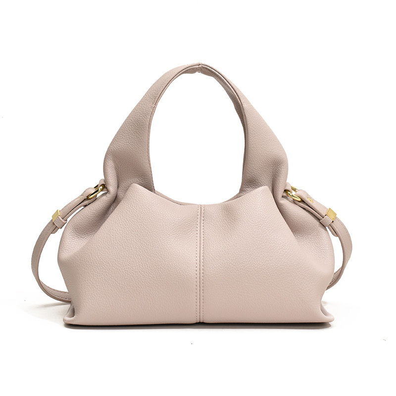 New ladies' cloud dumpling fashionable and popular, hand-held shoulder bag, niche design, pleated crossbody bag #40 swissmilitary